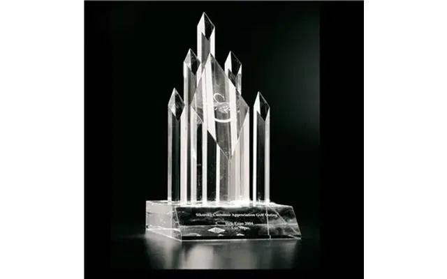 1 Customized Clearaward Optical Crystal Symphony Award 12 In