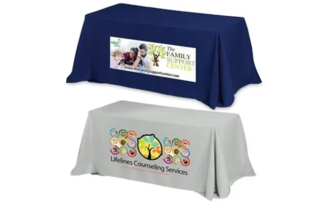 1 Customized Preakness Six Fits 6 Ft Table 3-sided Economy Table 