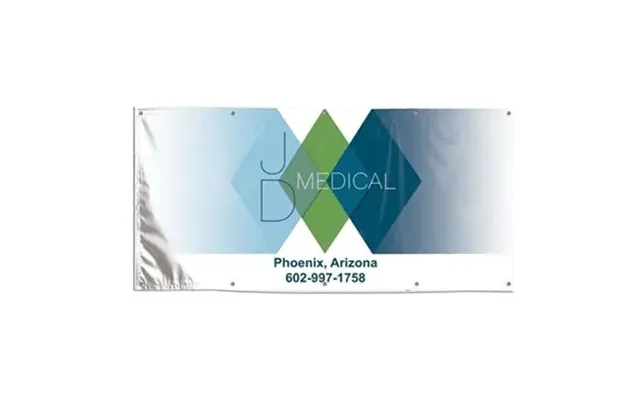 1 Customized Vinyl Banner - 4' X 8'