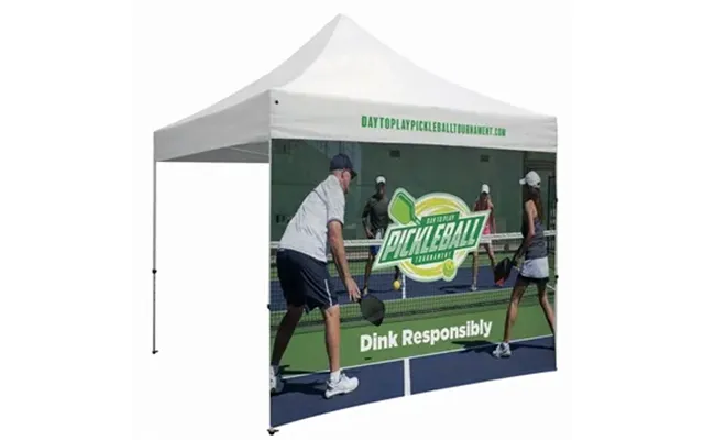 1 Promotional 10' Tent Full Wall Dye Sublimated, Single-sided - 