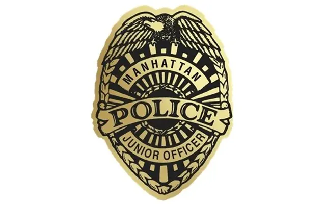 1 Promotional Badge Sticker On Roll Police 2 3 8 X 3 1 16 ..