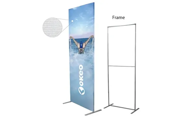 1 Promotional Fabric Banner Stand - Standard