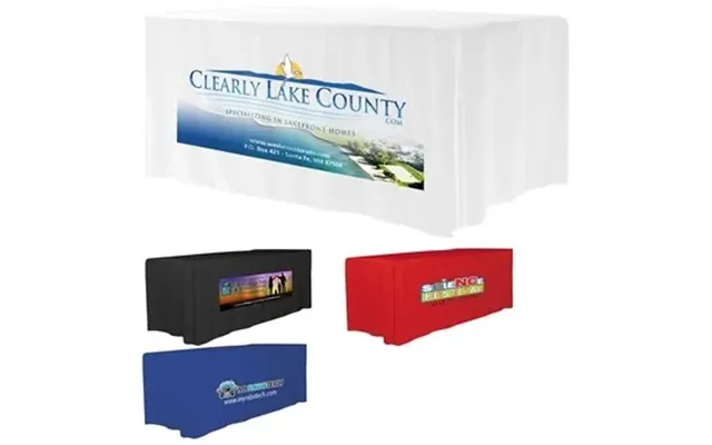 1 Promotional Omaha Six 4-sided Fitted Style Table Covers & 