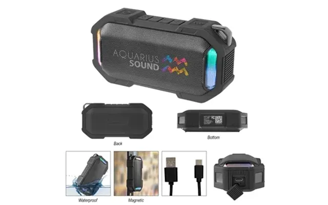 10 Custom Rabs Rhythm Light Up Speaker - Waterproof & Bluetooth