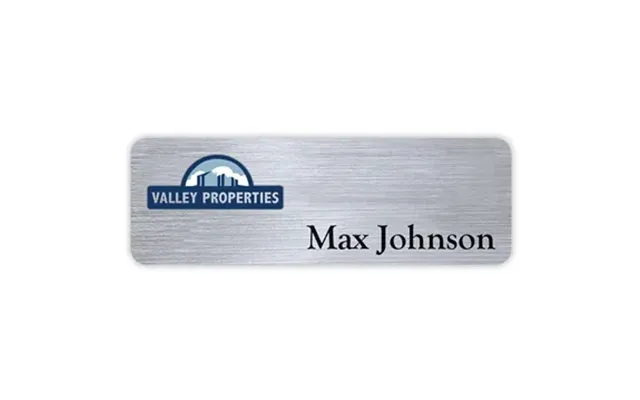 10 Customized Hollywood Name Badge Standard Size 1 X 3