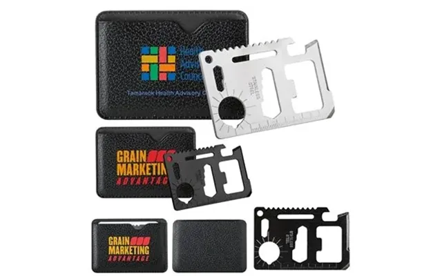 100 Custom 11-in-1 Palm Multi-tool - Wallet Sized