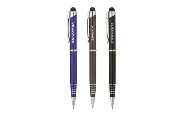 100 Custom Alliance Mechanical Pencil Stylus - Aluminum & Touch 