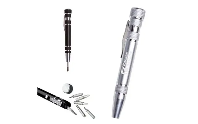 100 Custom Aluminum Pen-style Tool Kit - 8 Piece & Magnetic