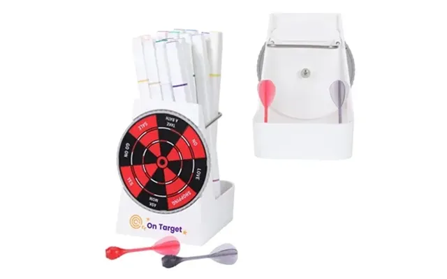 100 Custom Bullseye Dart Game & Pen Holder - Magnetic Darts 