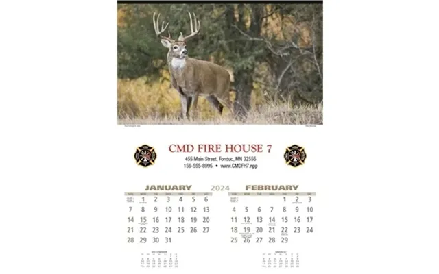 100 Custom Calendars Wildlife - Fsc Certified