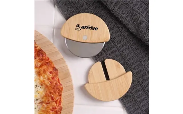 100 Custom Chun Bamboo Pizza Cutter - Stainless Steel