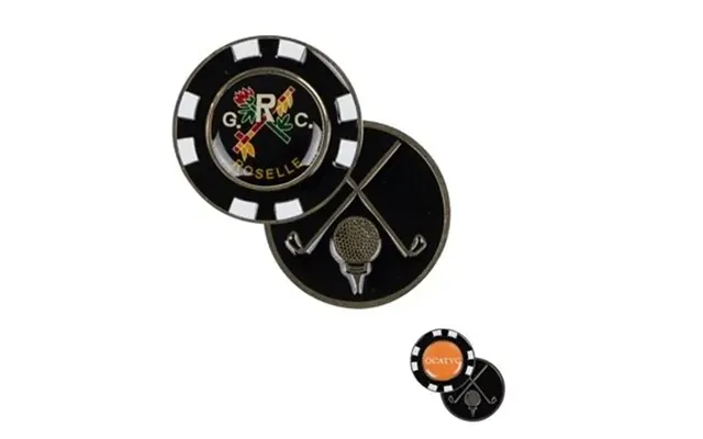 100 Custom Customized Metal Poker Marker Chip - Enamel & Epoxy 