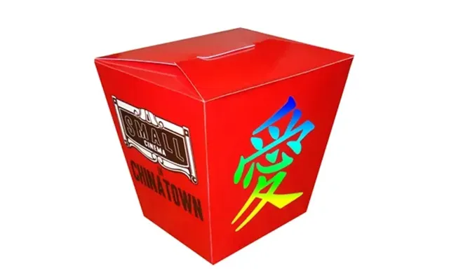 100 Custom Full Color Chinese Take-out Style Box - Event Ready