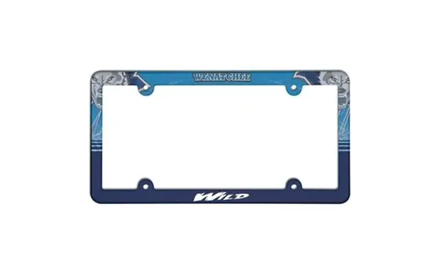 100 Custom Full Color License Plate Frames - Uv Protected