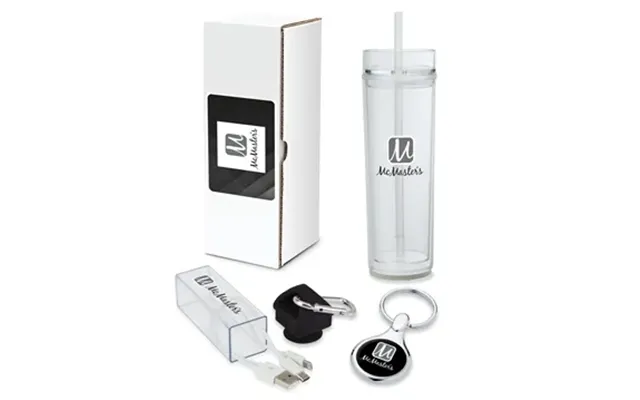 100 Custom Generous 3-piece Thank You Gift Set - Dual Wall & 