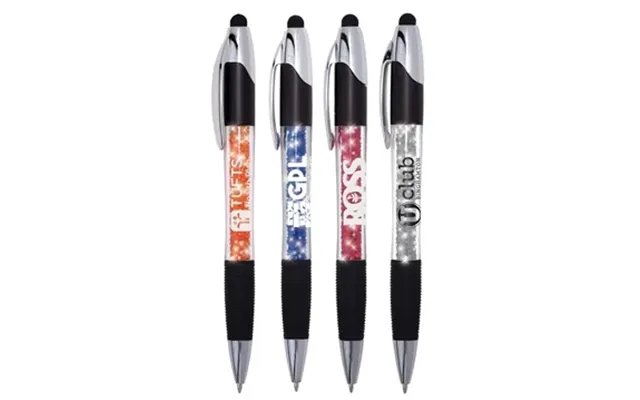 100 Custom Geode Illuminated Stylus Pen - Ergonomic