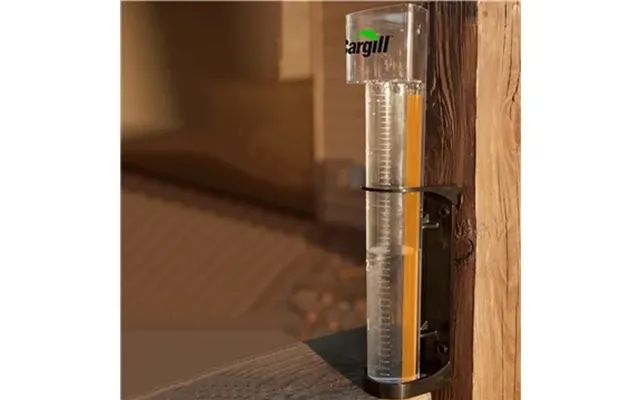 100 Custom Hammer Head Rain Gauge - Magnified Reading