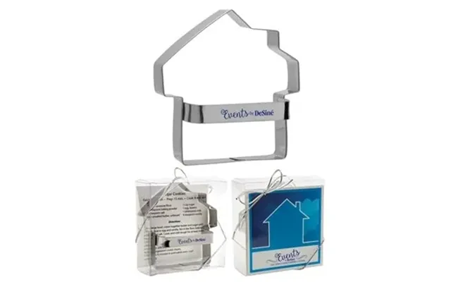 100 Custom Metal House Cookie Cutter - Gift Boxed