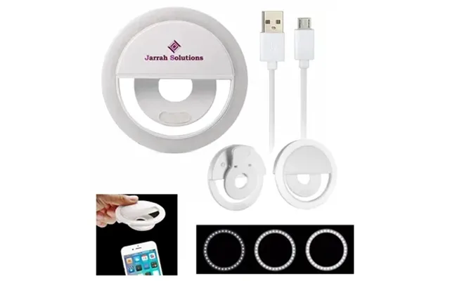 100 Custom Online Meeting Adjustable Ring Light - Rechargeable & 