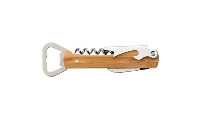 100 Custom Pinot Bamboo Corkscrew Wine Bottle Opener Multi-tool - 