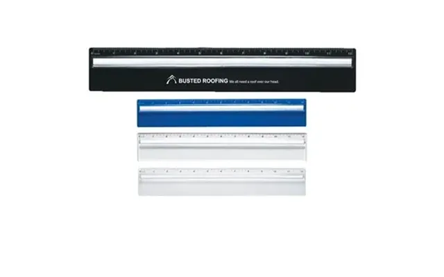 100 Custom Plastic 12 Ruler With Magnifying Glass
