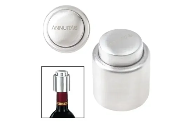100 Custom Stainless Steel Vacuum Wine Stopper - Airtight