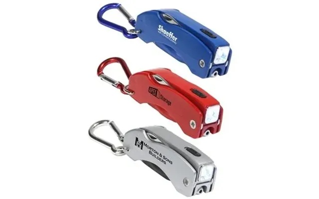 100 Custom The Everything Tool With Carabiner - Multi-tool & Led 
