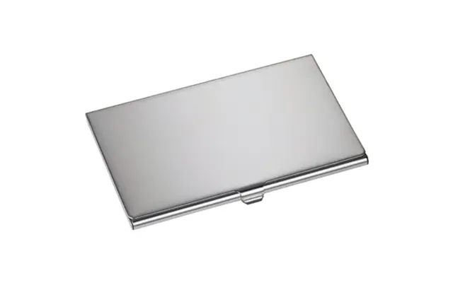 100 Custom Traverse Business Card Holder - Stainless Steel & 