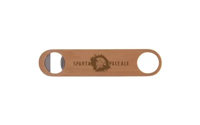 100 Custom Wood Paddle Bottle Opener - Beechwood & Stainless Steel