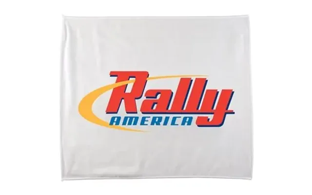 100 Customized 15 X 18 Poly Blend Rally Towel - 175 Gsm
