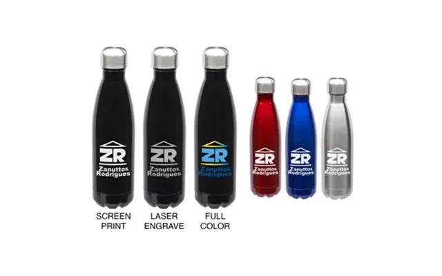 100 Customized 17oz Insulated Bottle - Vacuum Insulated & Bpa Free