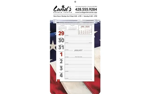100 Customized Calendars Full-color Weekly Memo - Julian Dates