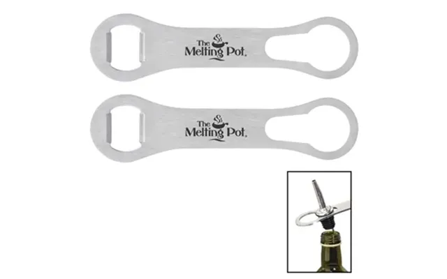100 Customized Dog Bone Bottle Opener W Pour Spout Remover - 