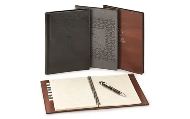 100 Customized Fabrizio Padfolio & Refillable Eco Notebook - 