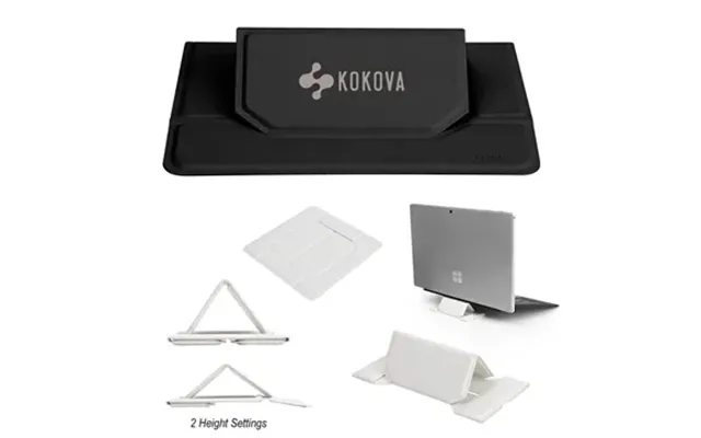 100 Customized Foldable Laptop Prop Stand - Adjustable Angle & 2 