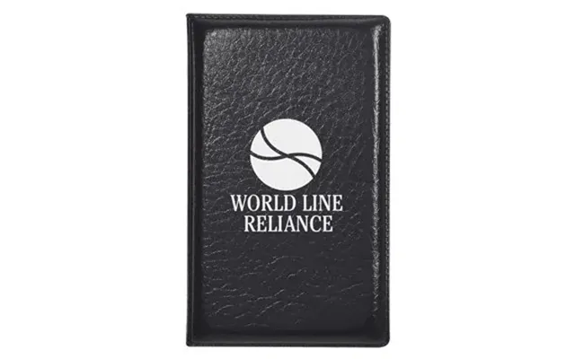 100 Customized Leather Look Padfolio With Sticky Notes & Flags - 