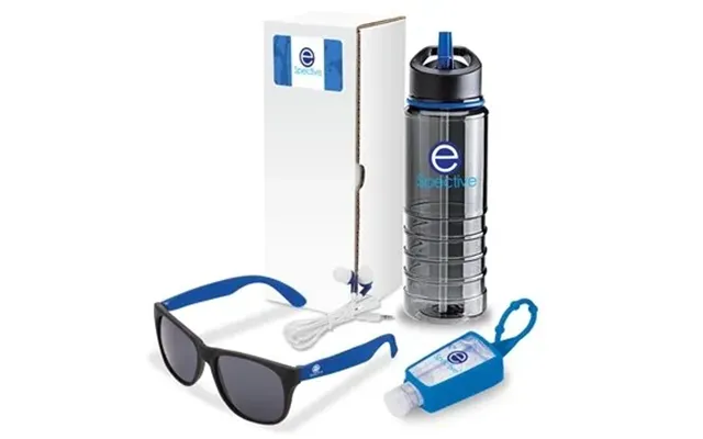 100 Customized Olympic 4-piece Fitness Gift Set - Uv Protection & 