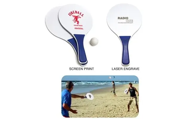100 Customized Paddle Ball Game - Mesh Bag