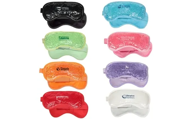 100 Customized Plush Hot Cold Eye Mask - Therapeutic & Fda .