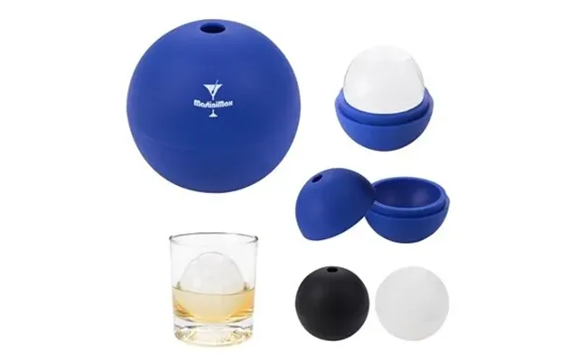 100 Customized Silicone Ice Cube Sphere Mold - Slow Melting & Fda