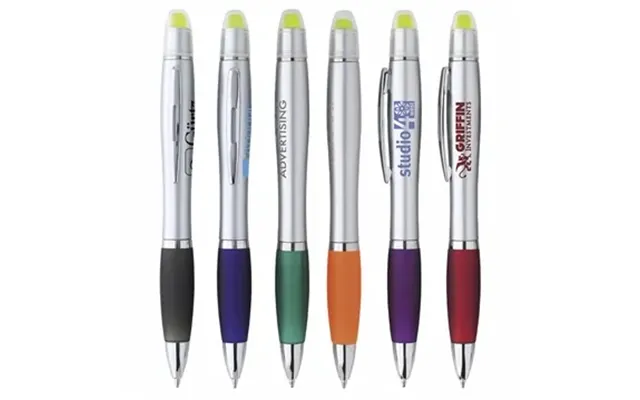 100 Customized Silver Ion Wax Gel Highlighter Pen - No Smear &