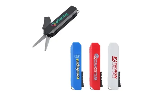100 Customized Slim Trim Folding Travel Scissors - Tsa-friendly & 