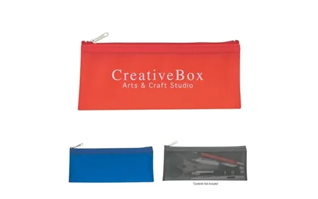 100 Customized Zippered Pencil Case