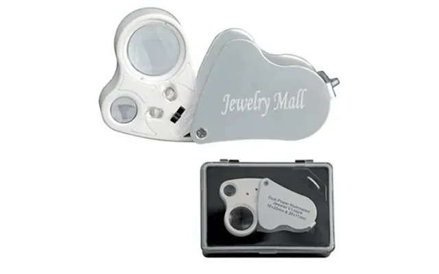 100 Promotional 10x & 20x Dual Power Illuminated Loupe - Led 