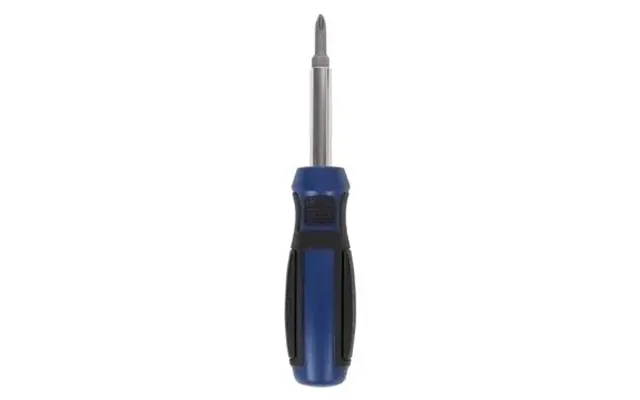 100 Promotional 6-in-1 Screwdriver - Crv Steel & Soft Grip