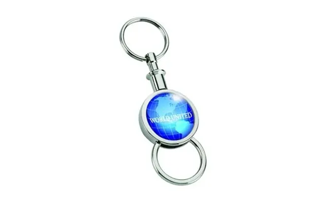 100 Promotional Barriga Separating Keyring - Chrome