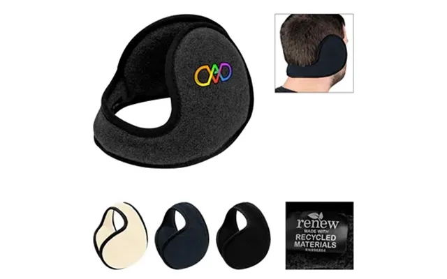 100 Promotional Behind-the-head Earmuffs - Recycled Polyester