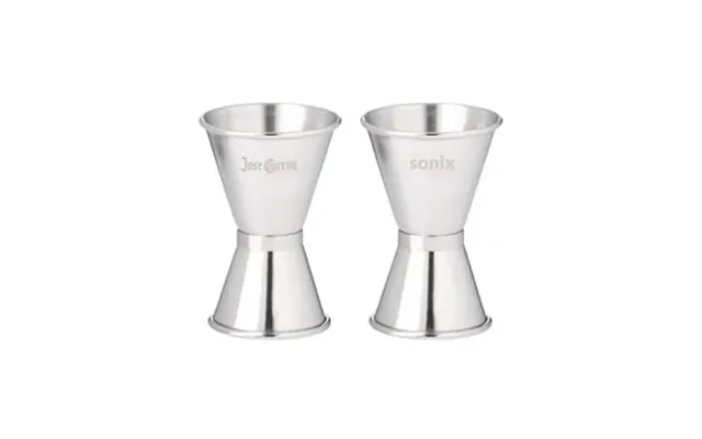100 Promotional Double Sided Stainless Steel Cocktail Jigger - 