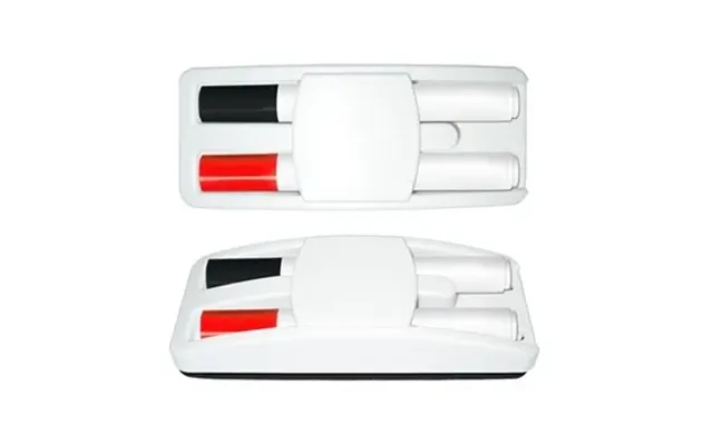 100 Promotional Dry Erase Gear Marker & Eraser Set With Black &