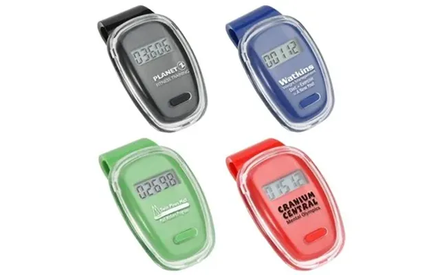 100 Promotional Fitness First Pedometer - Auto Shutoff